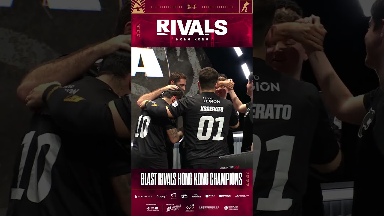 Your BLAST Rivals Hong Kong Champions, @FURIA.CS2 🏆