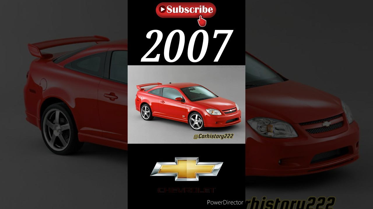 Evolution of Chevrolet Cobalt SS (2004-2023) #chevroletcobalt
