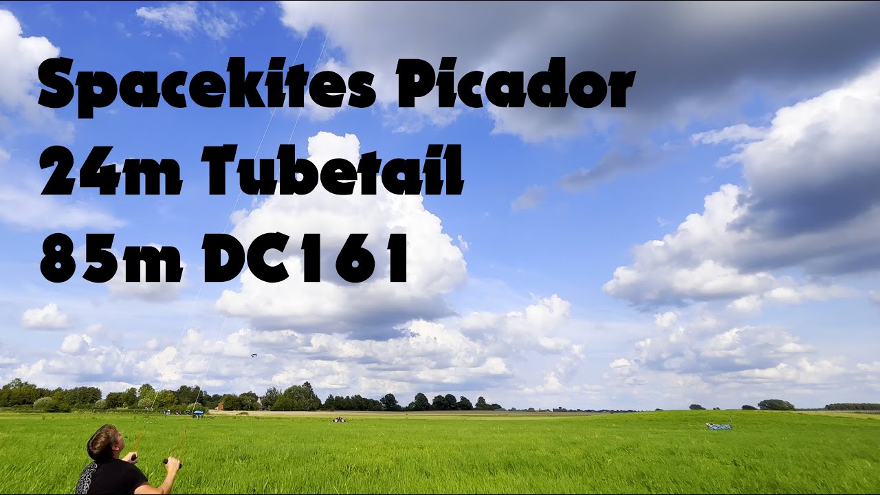 Spacekites Picador an 85m Schnüren (+Tubetail)