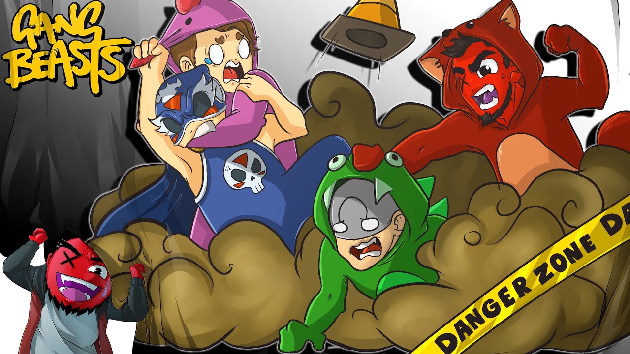Gang Beasts! | THIS GAME IS STILL AMAZING! ( w/ H2O Delirious, Ohmwrecker, and Bryce)