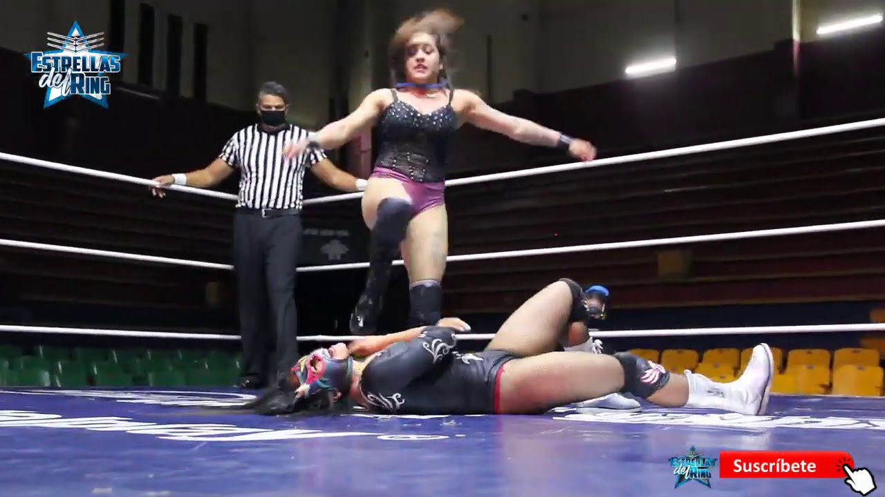 Diosa Quetzal y Lolita vs Black Widow y Miss Delicious con Invasión Indy y Producciones VPR