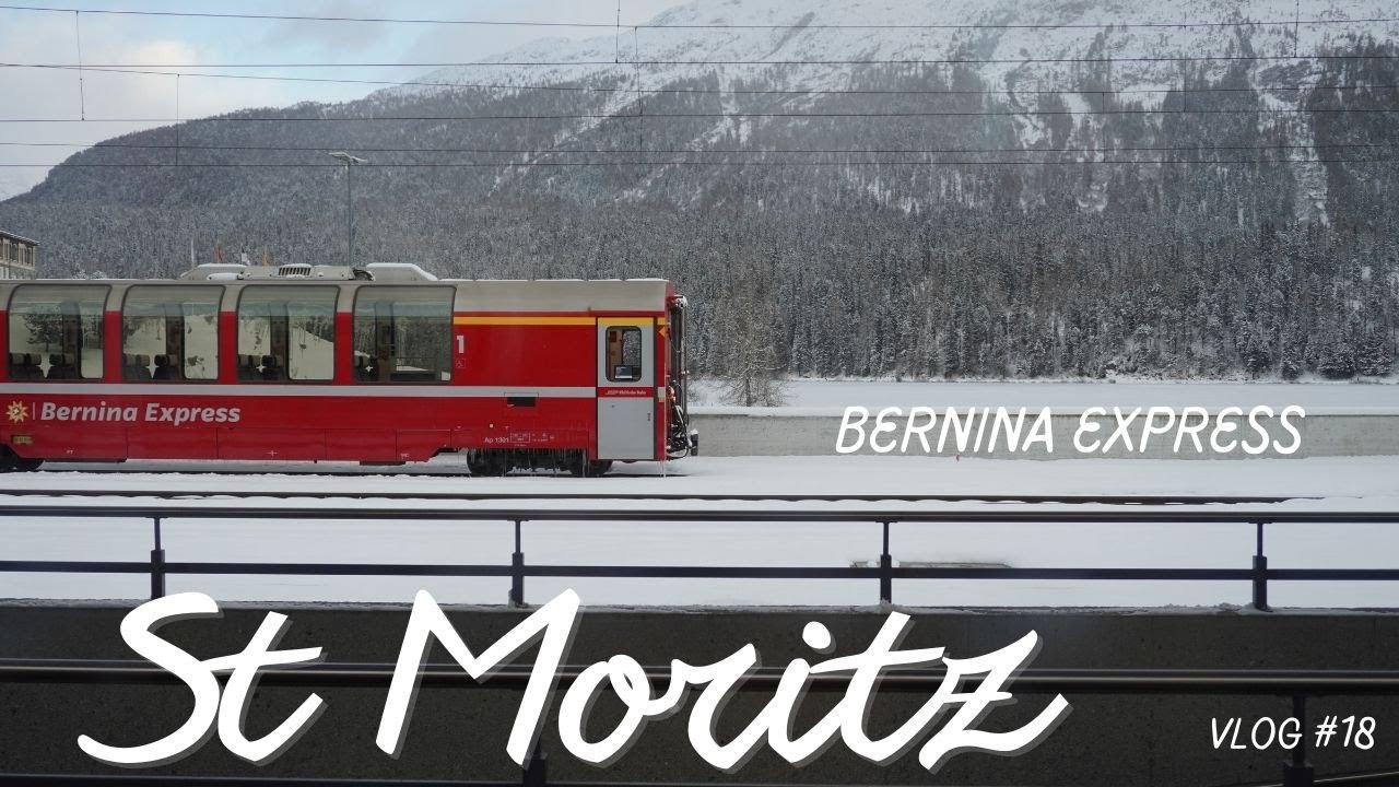 Viajamos a St Moritz en el BERNINA EXPRESS 🚂🇨🇭