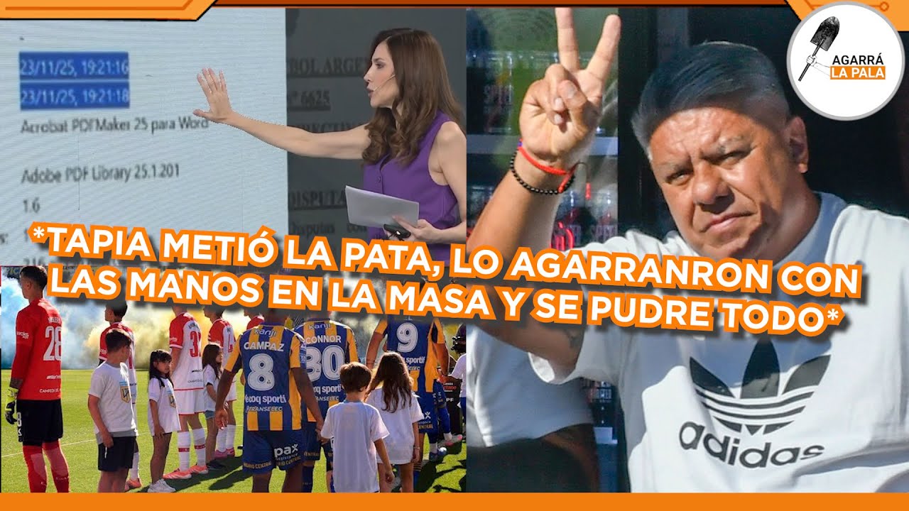 CRISTINA PÉREZ FILTRÓ QUE TAPIA METIÓ LA PATA EN LA AFA Y SE PUDRE TODO CON ESCÁNDALO NUNCA VISTO