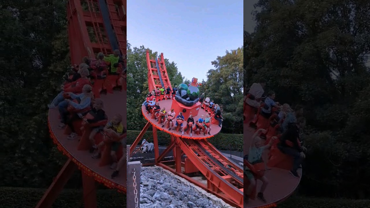 can you handle this? #avonturenpark #hellendoorn #thrillride #disko #zamperla #themepark #shorts