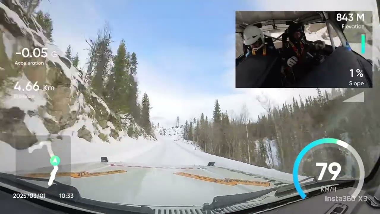 Numedalsrally 2025 SS1