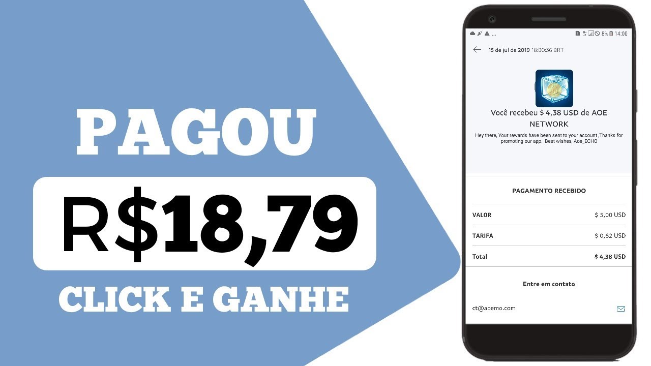 PAGOU! R$ 18,79 continua pagando certinho apenas para voc&ecirc; clicar