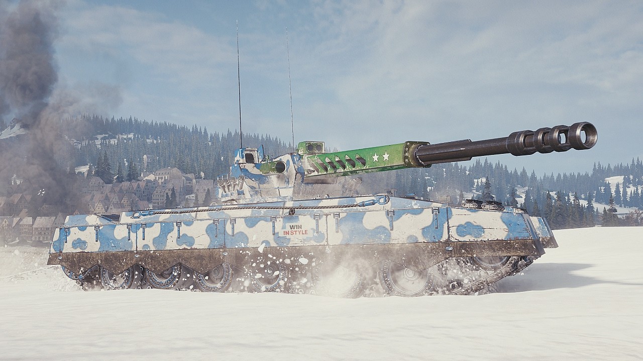 Ares 90 C • На последних каплях – Но неудержим • World of Tanks