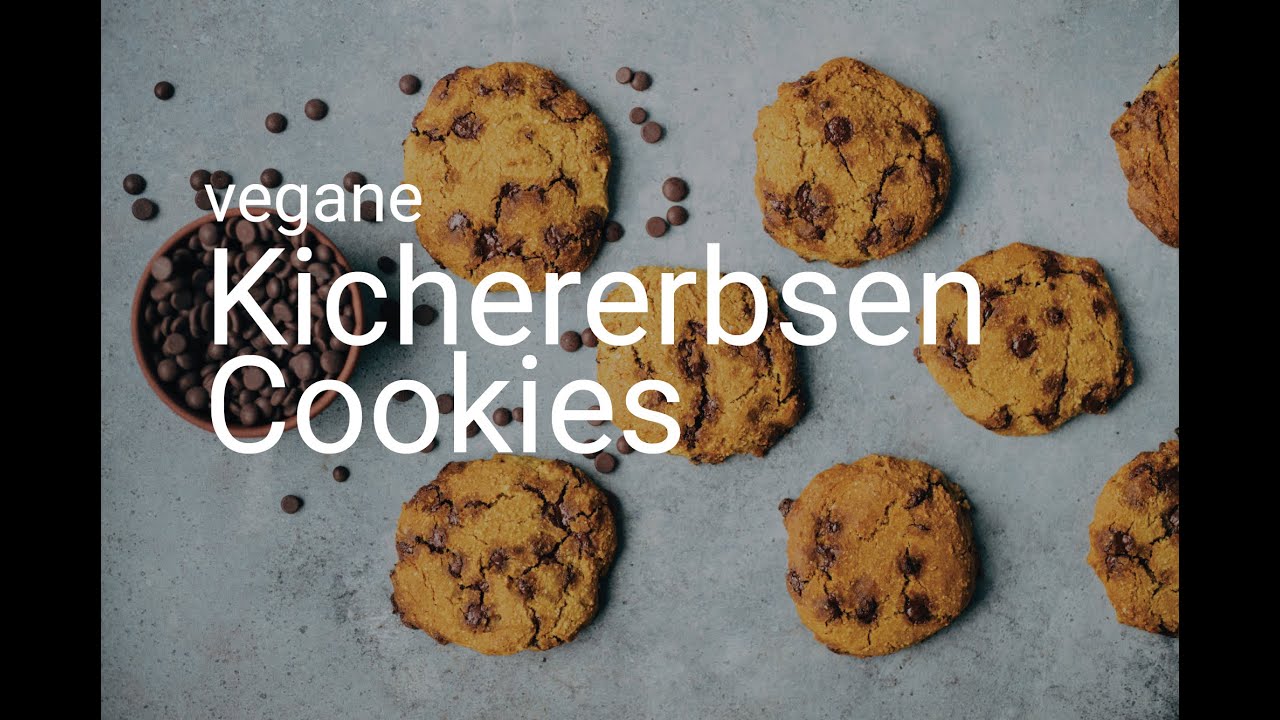 Kichererbsen Cookies (vegan)