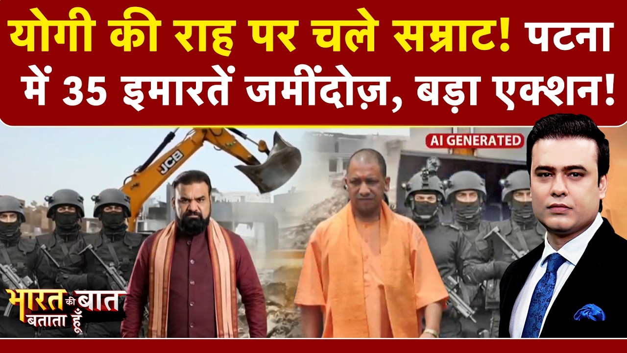 Syed Suhail | Bihar New CM Samrat Choudhary ने अपनाया 'Yogi मॉडल'? Patna में चला Bulldozer | NDTV