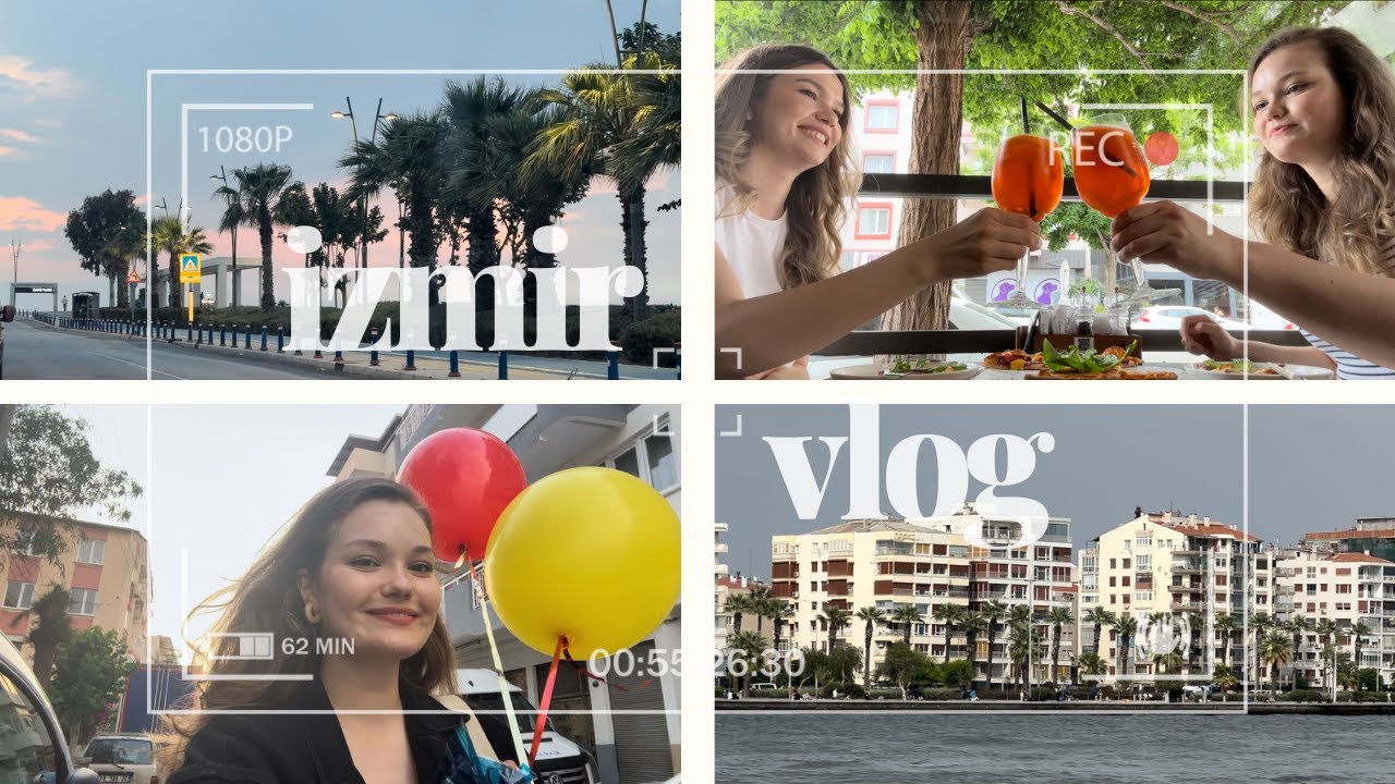 SÜRPRİZLERLE DOLU İZMİR VLOG🎉 | herkese sürpriz yaptım, yağmurlu bir izmir