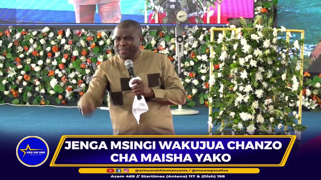 JENGA MSINGI WAKUJUA CHANZO CHA MAISHA YAKO.