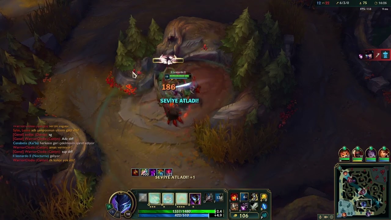 League of Legends DERECELİ: Nocturne jungle Efsane Zafer! 🛡️🔥