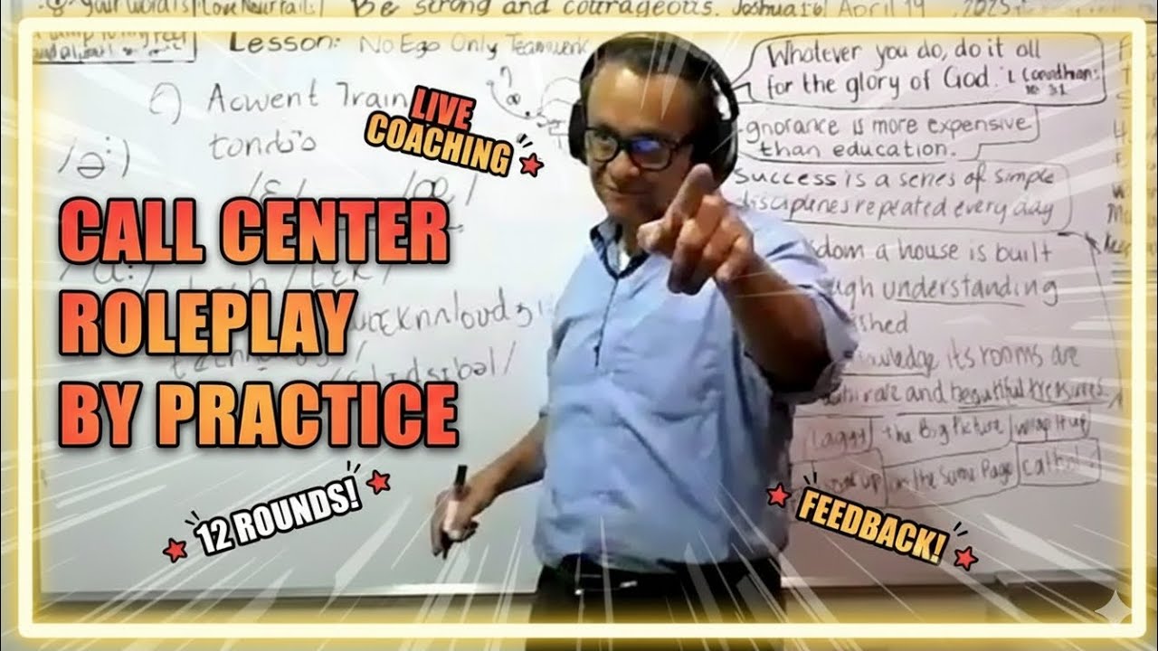 Call Center Roleplay Practice 12 Round Evolution 