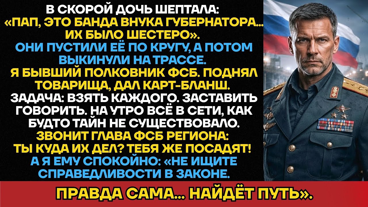 Внук Губернатора Нарвался На ФСБ! Отец Залил Банду В Бетон За Дочь В Коме