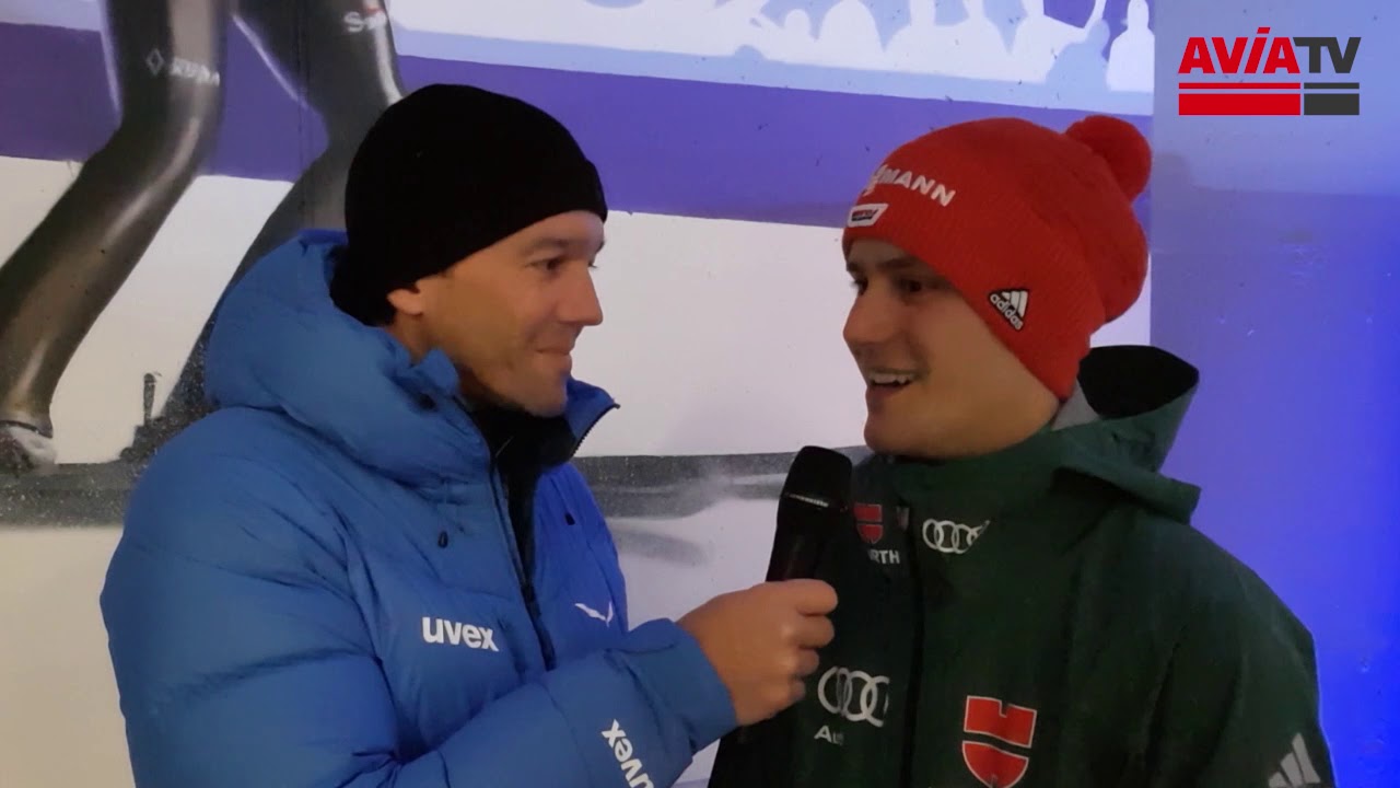 Stephan Leyhe nach dem Skisprung-Weltcup-Teamspringen in Wisla