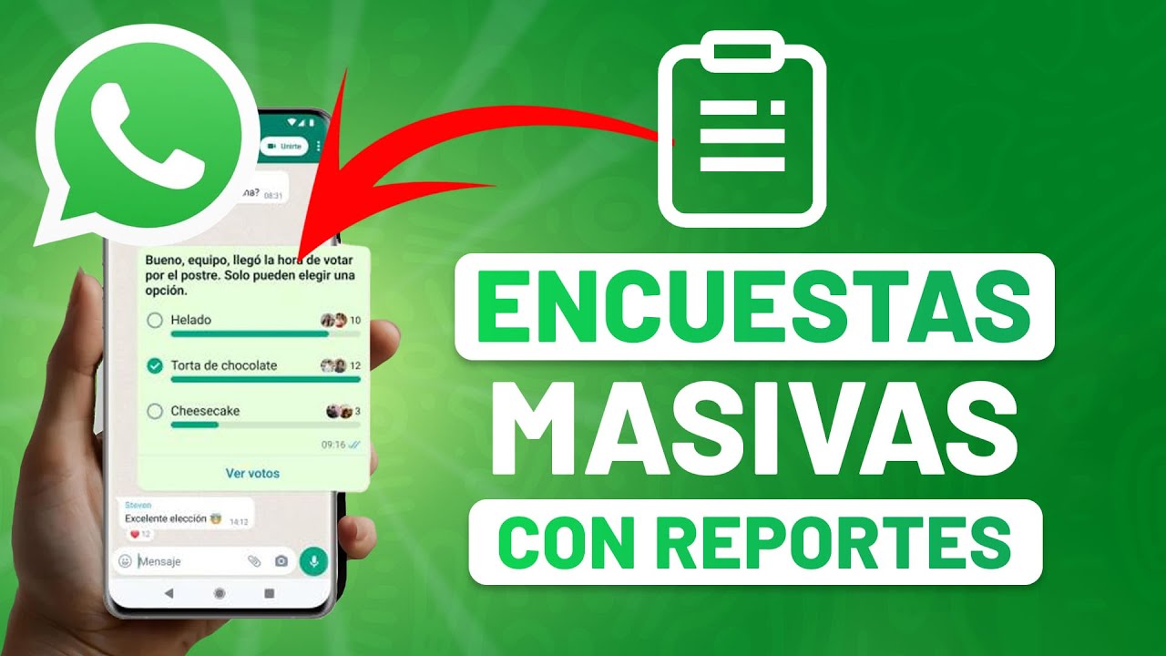 📊 Enviar ENCUESTAS de Forma Masiva a tus CONTACTOS de WhatsApp | Recopila Opiniones Eficazmente
