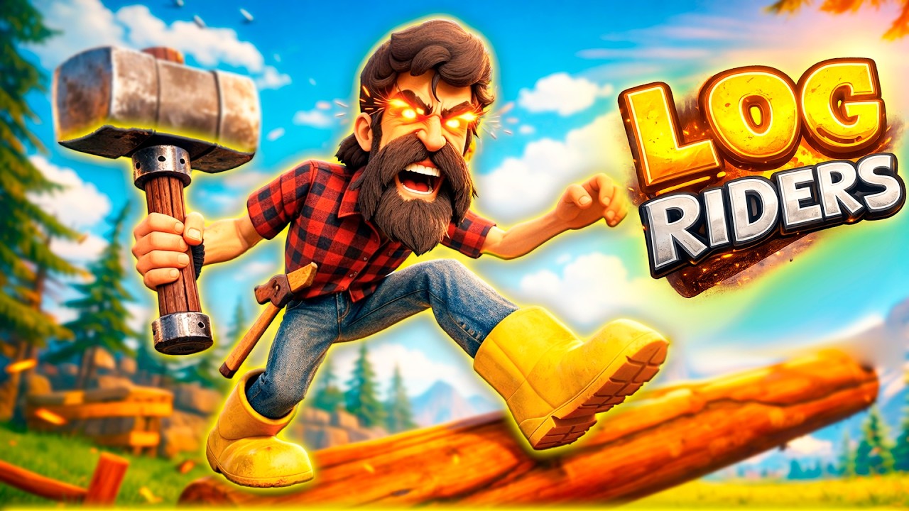 ЭТА ИГРА ЛОМАЕТ НЕРВЫ! LOG RIDERS НА МАКСИМАЛКЕ