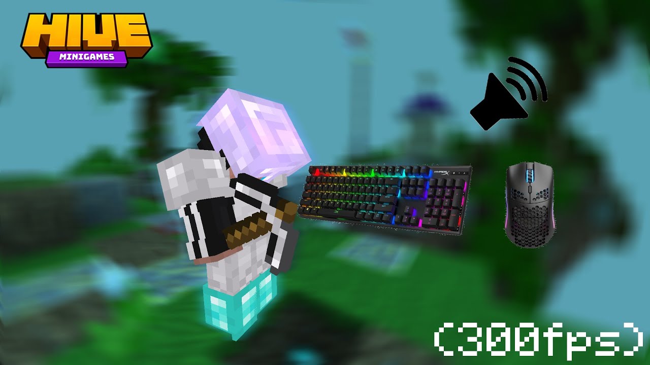 [ASMR] The hive skywars october 2022 chill (**4K 300FPS**)