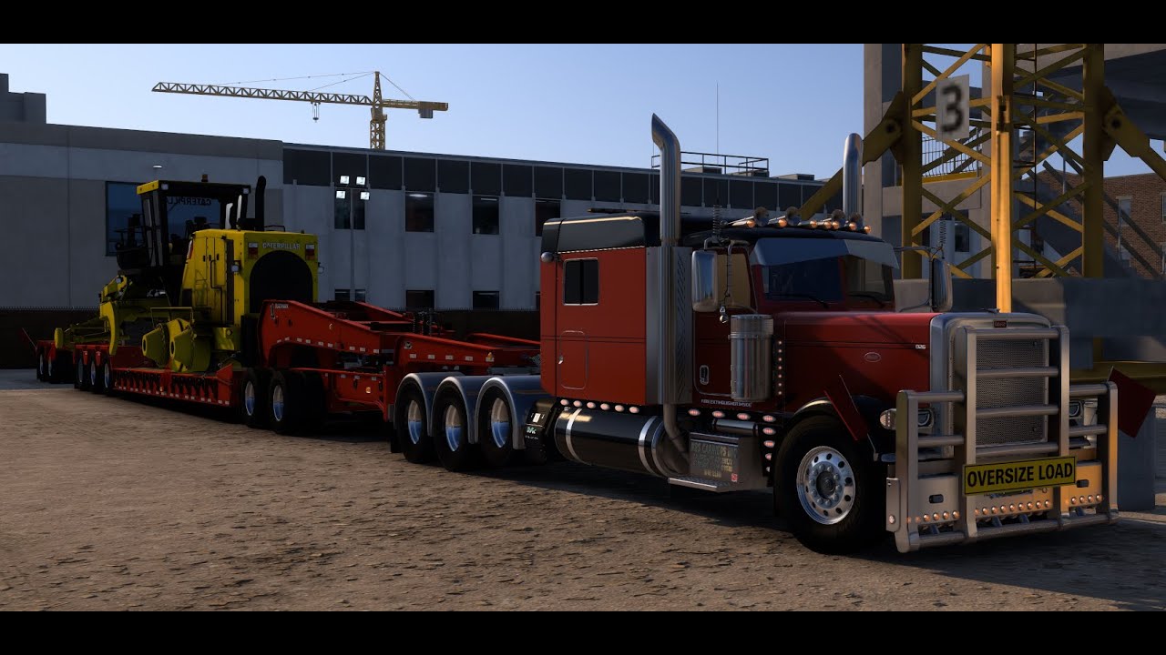 Heavy Haul from Los Angeles CA. to San Diego CA. in | American Truck Simulator - ATS