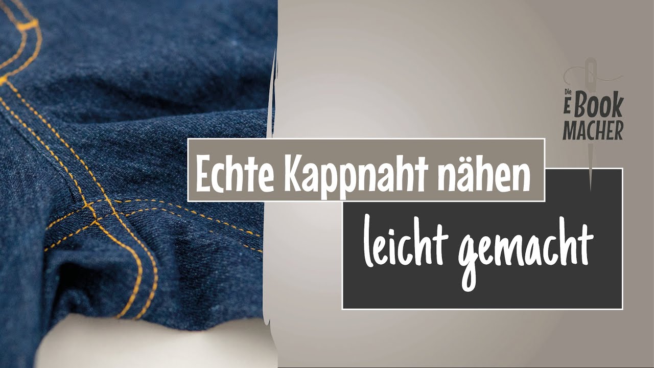 Kappnaht nähen mit Hilli Hiltrud