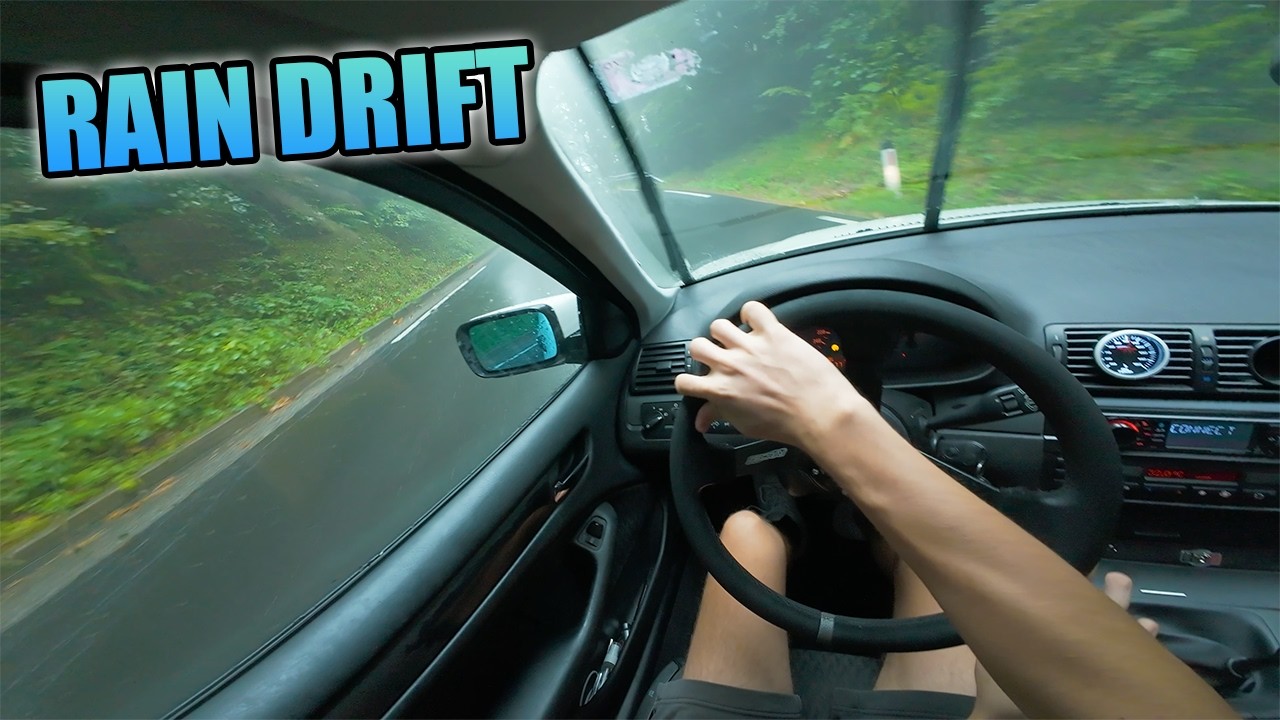 RAINY MOUNTAIN DRIFT - BMW E46 320i [POV] 4K60