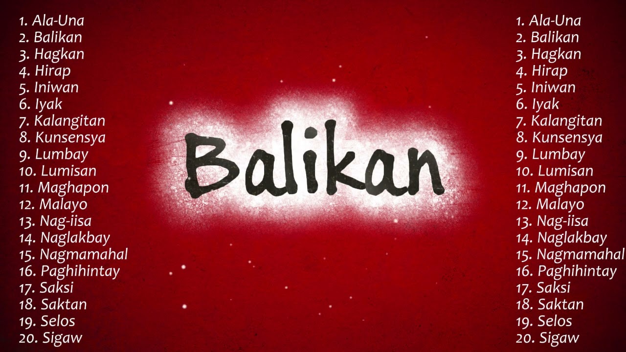 BALIKAN - PINOY ROCK | NEW TAGALOG ROCK 2025