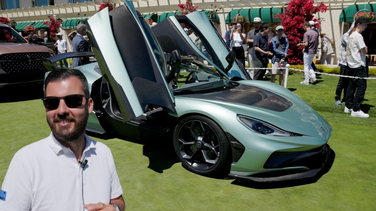 Rimac Nevera R with Mate Rimac