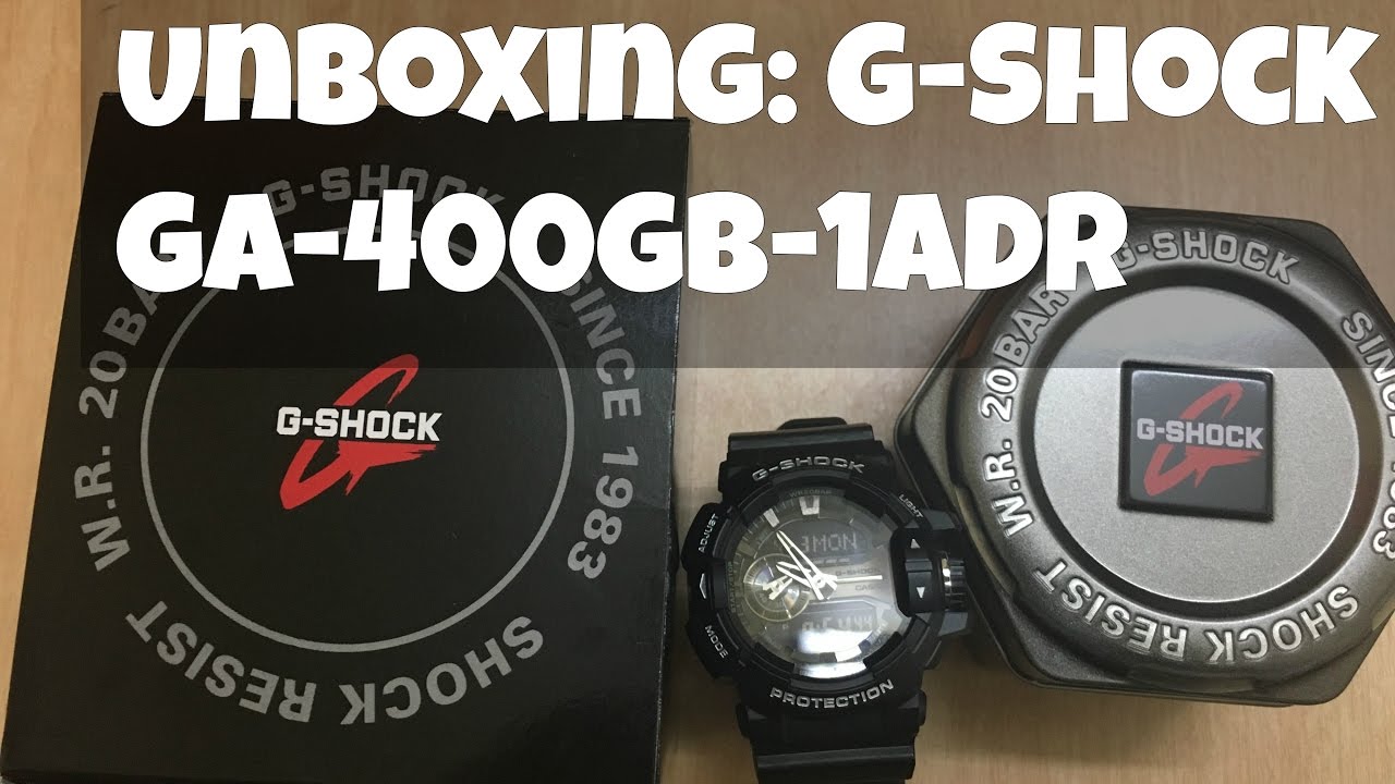 Unboxing: G-Shock GA-400GB-1ADR | Best Looking Stater Watch ?