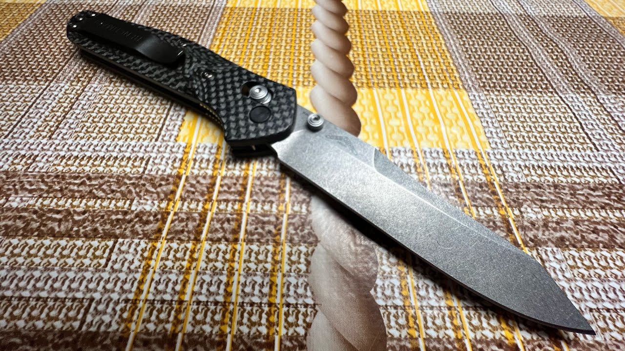 Обзор моего ножа Benchmade 940-1 carbon s90v