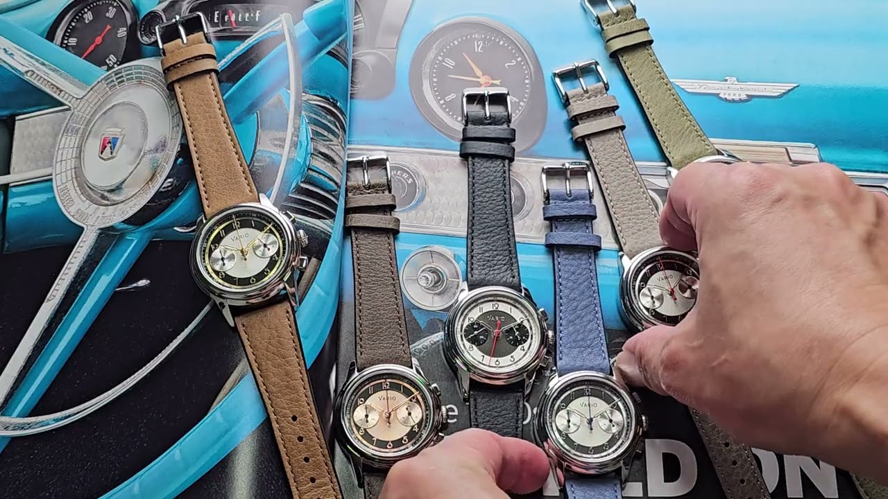 Vario Empire Tachymètre Chronograph Watch