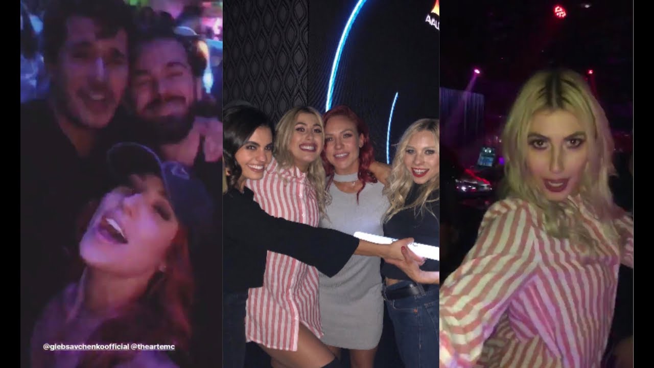 DWTS Tour: Instastories- At the Club