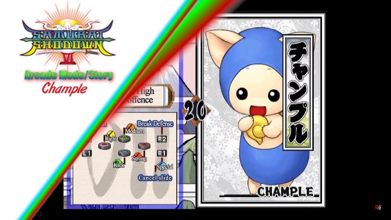 Samurai Shodown VI - Arcade Mode/Story - Chample
