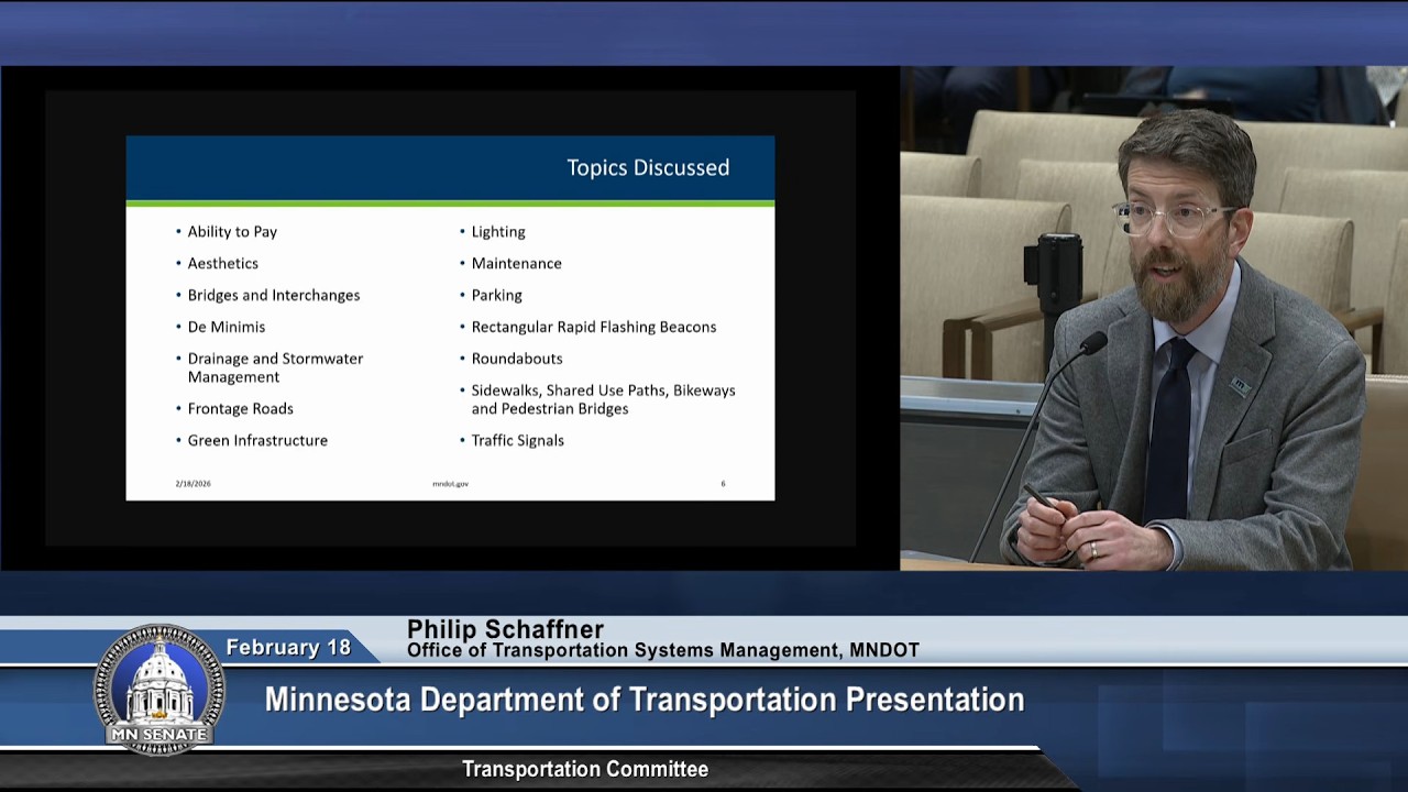 Committee on Transportation - 02/18/26