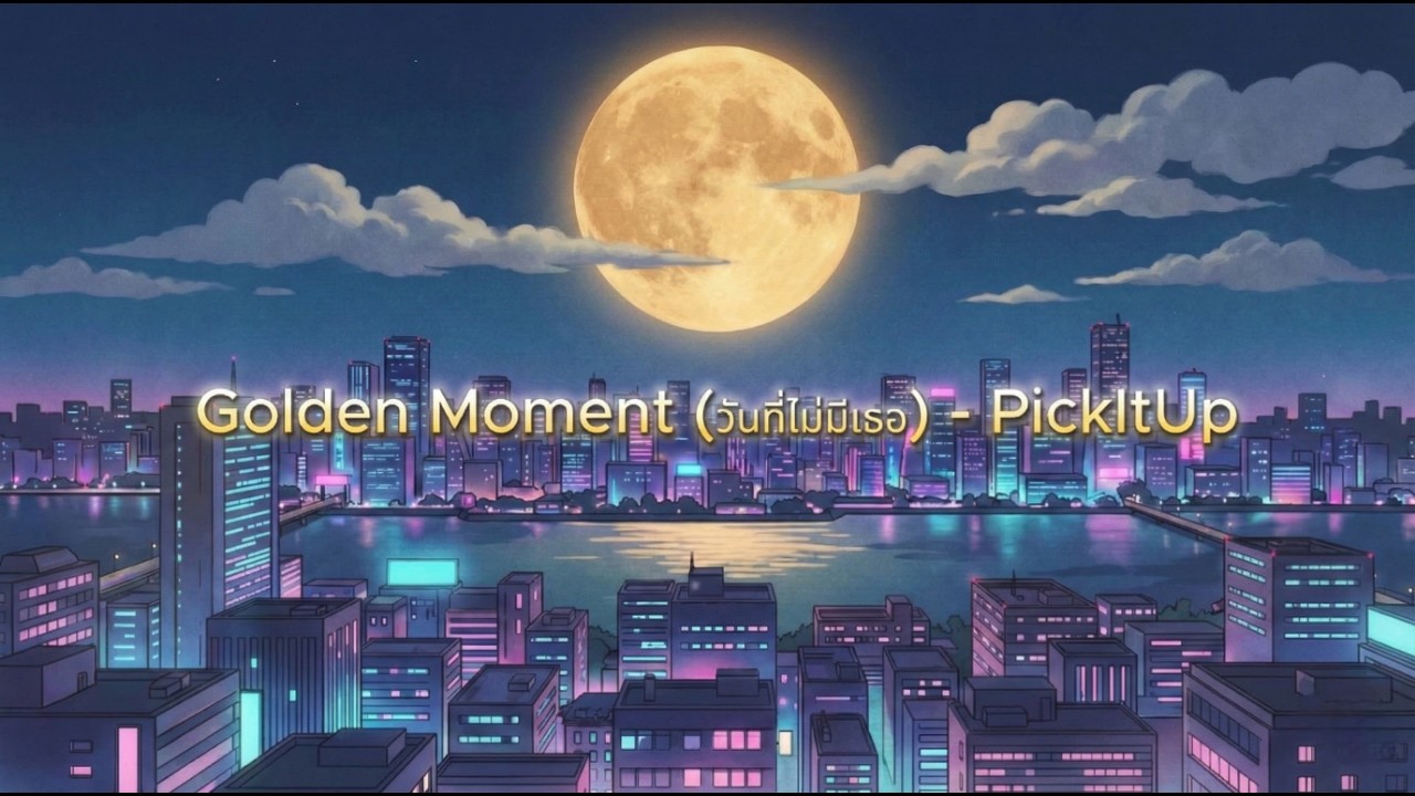 Golden Moments(วันที่ไม่มีเธอ) - PickItUp「Official Lyrics Video」