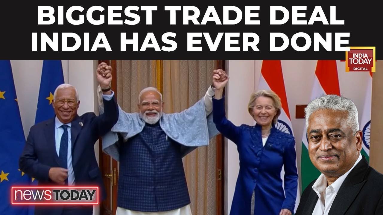 Mother Of All Deals: India & EU Seal Historic Free Trade Agreement To Create 2-Billion-Strong Market