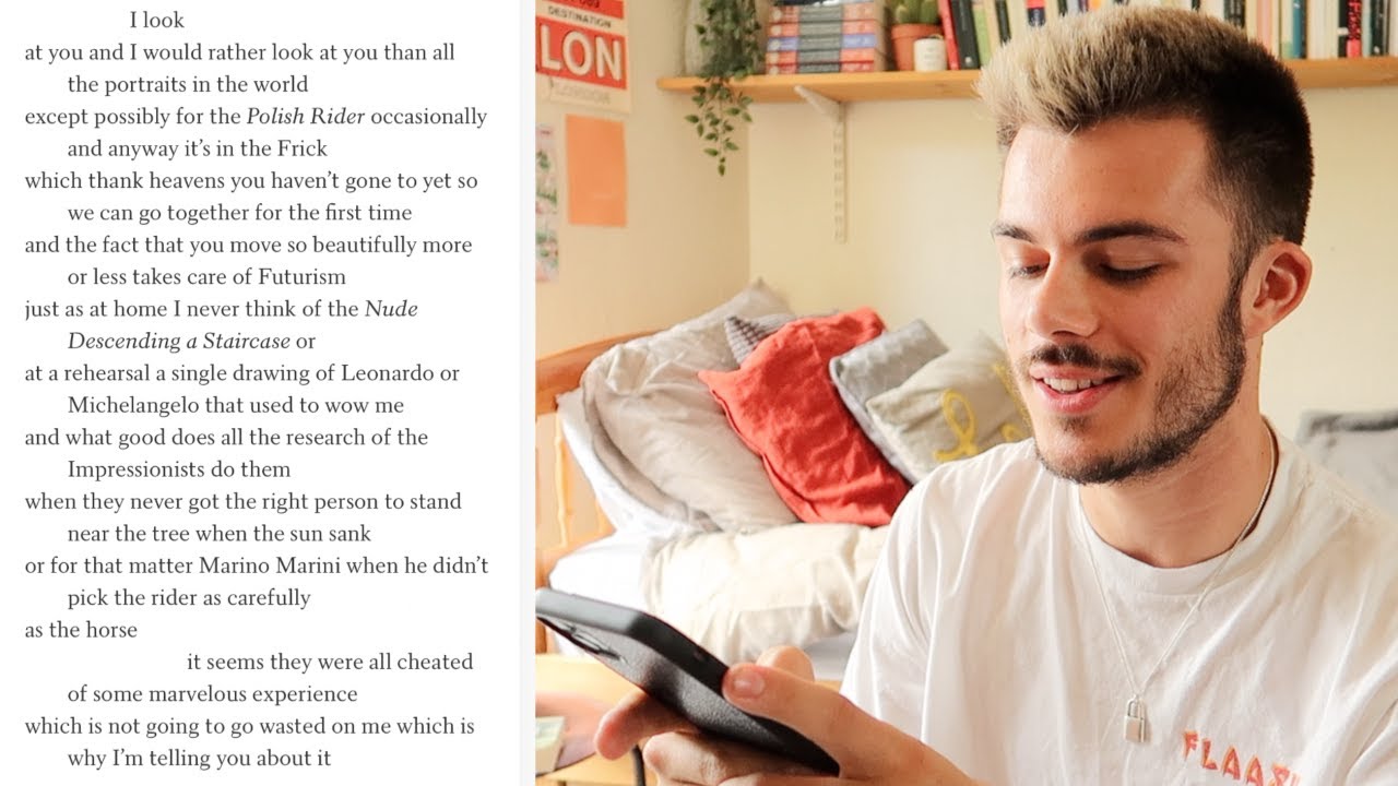 reading three of my favourite poems (with analysis)
