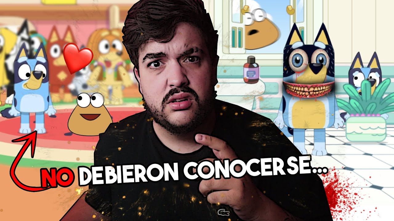 🔥 ... dejo a POU entrar a la APP de BLUEY el PERRO LOCO