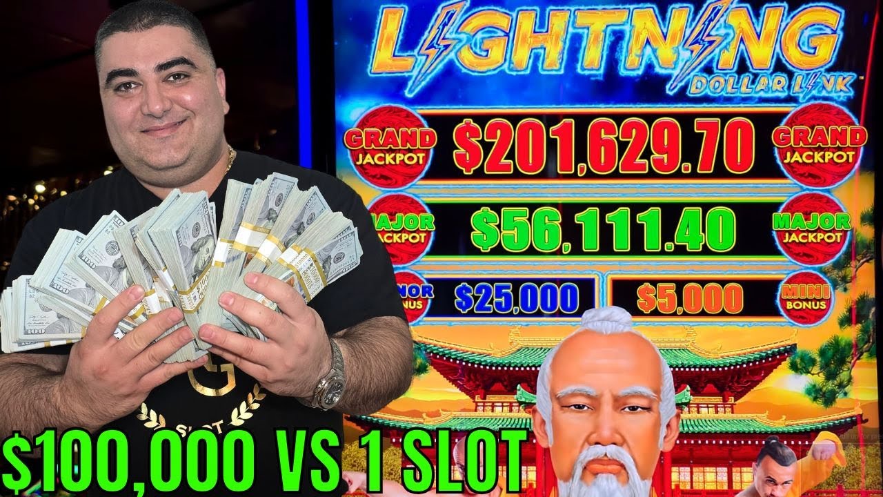 $100,000 on a Single Slot Machine – You Won’t Believe What Happened! 💥💰