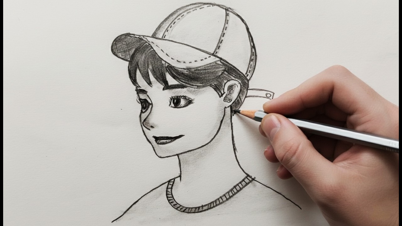 Easy Boy Face Drawing Step by Step 👦✏️| Simple Boy Portrait Drawing for Beginners.
