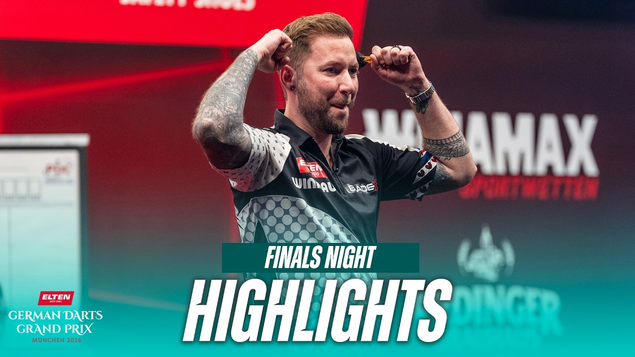 A NEW WINNER IN MUNICH 👑 | 2026 German Darts Grand Prix | Finals Night Highlights