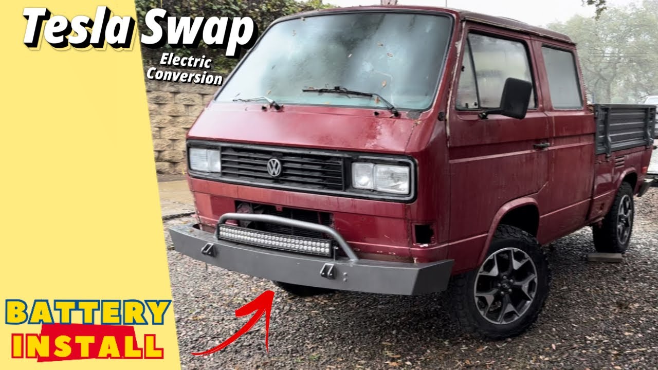 Putting a Tesla Battery In My VW Bus