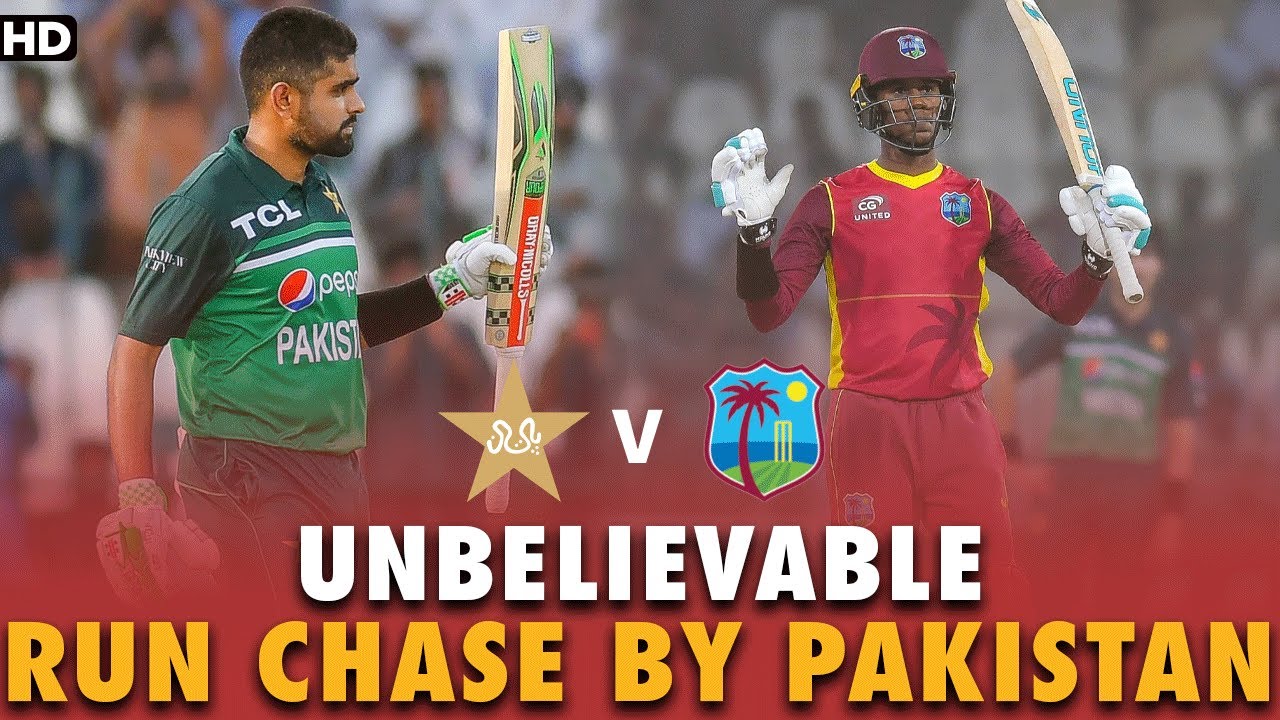 Unbelievable Run Chase By Pakistan | Pakistan vs West Indies | PCB | MA2T