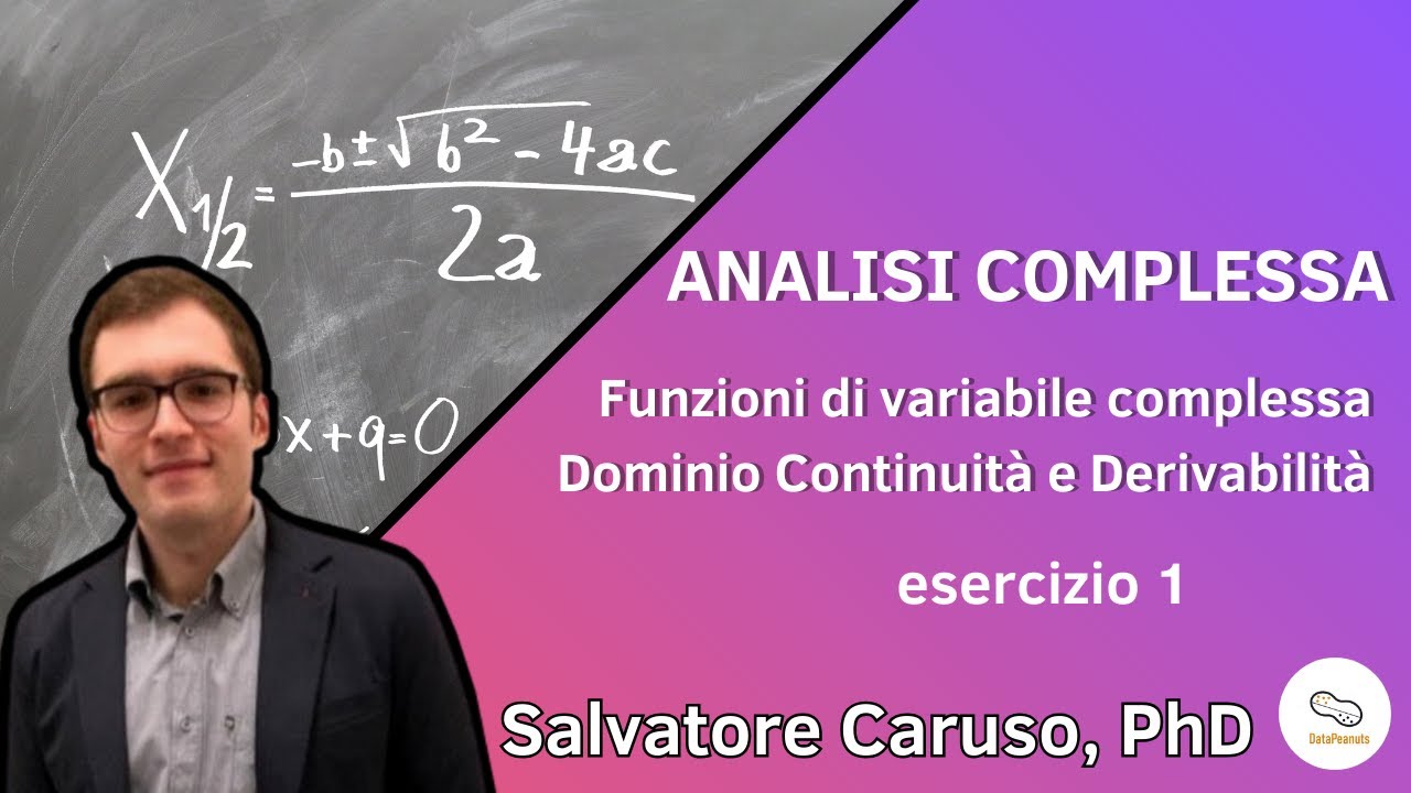 Metodi Matematici - Analisi Complessa - Funzioni complesse  - continuità e derivabilità 1