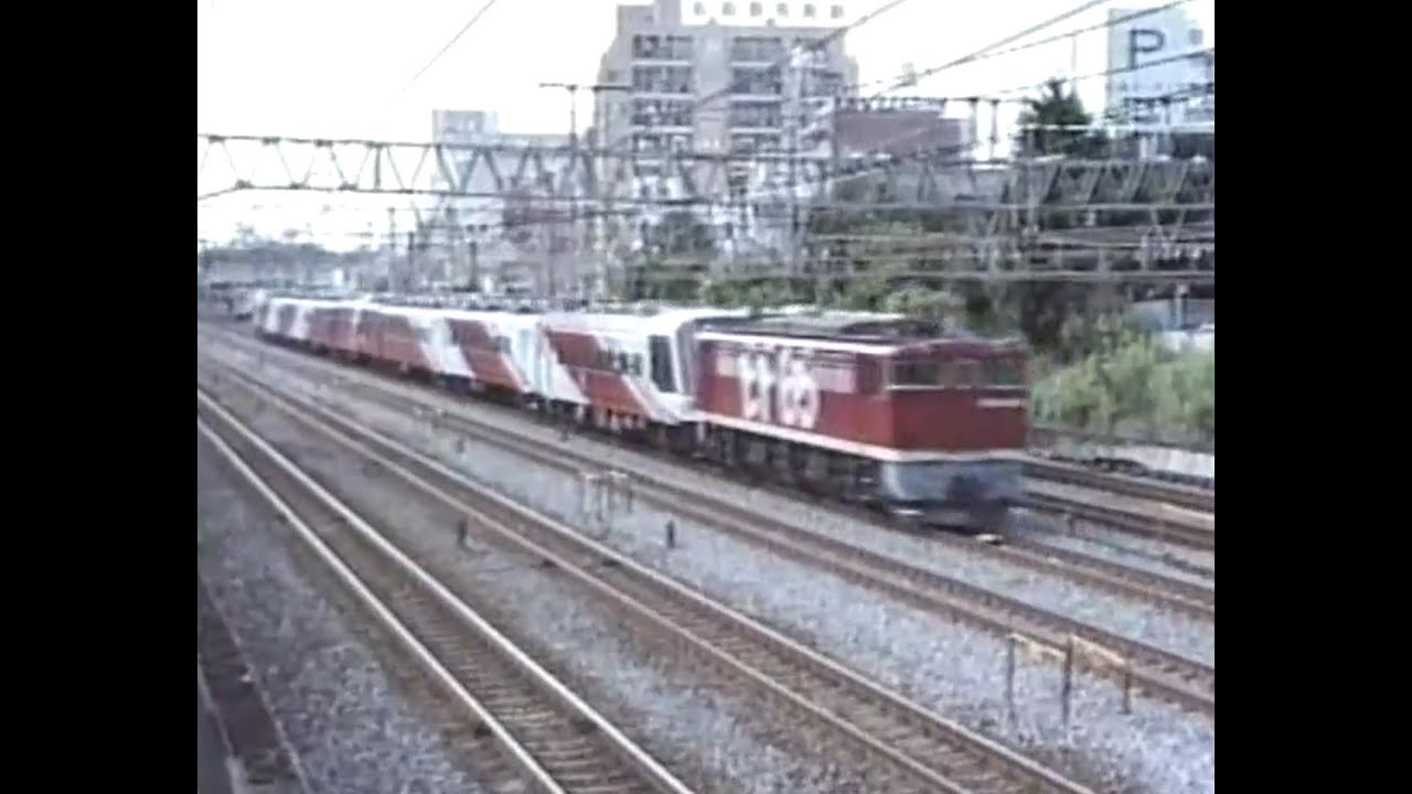 EF65 1019 レインボー　1988年ころ