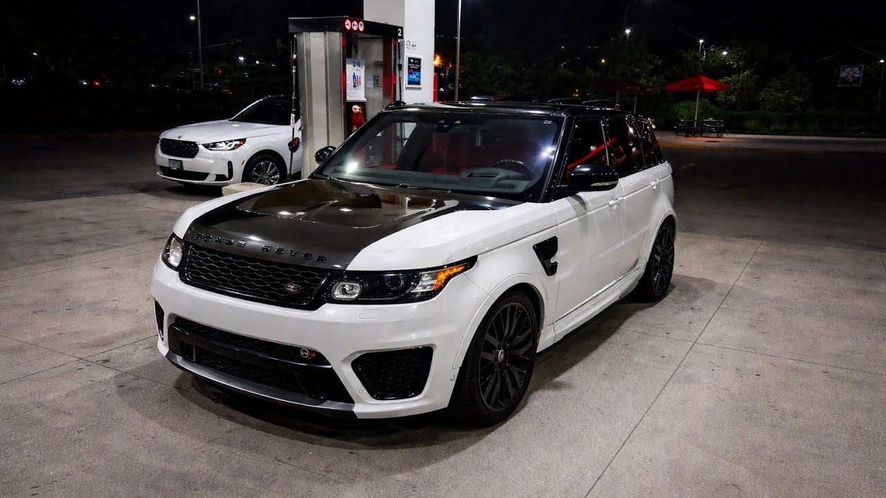 Late Night Range Rover SVR *POV* (Sounds Insane)