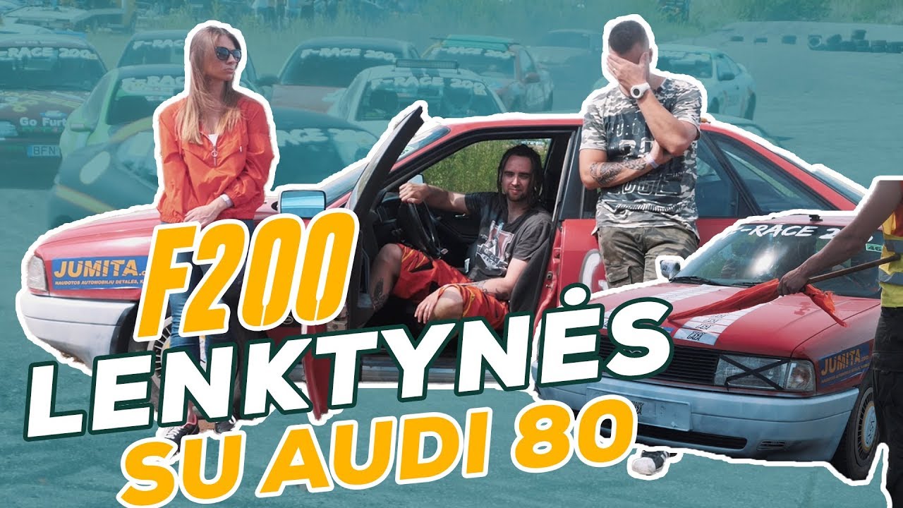 #2 išbandymas: Audi 80 pasirodė lenktynėse... / Spausk Gazą!
