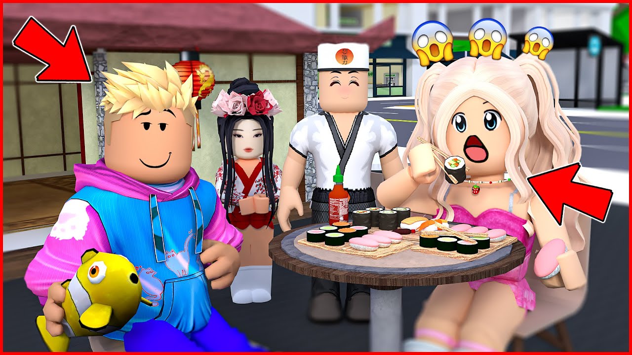 😂 ÇİĞ BALIKLI SUSHİ YEDİM HASTANELİK OLDUM 🤢 KOMİK HİKAYE | ROBLOX RP 🏡