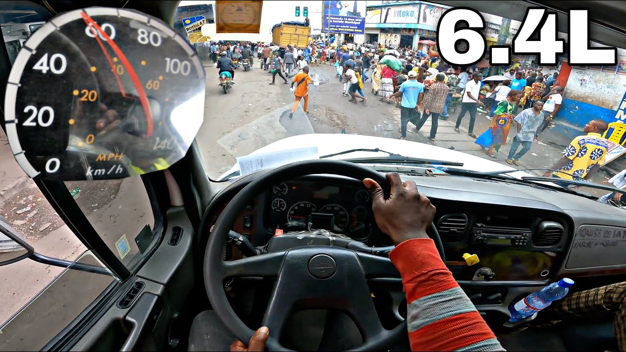 2004 Freightliner Business Class M2 6.4l Diesel POV Test Drive🇨🇩