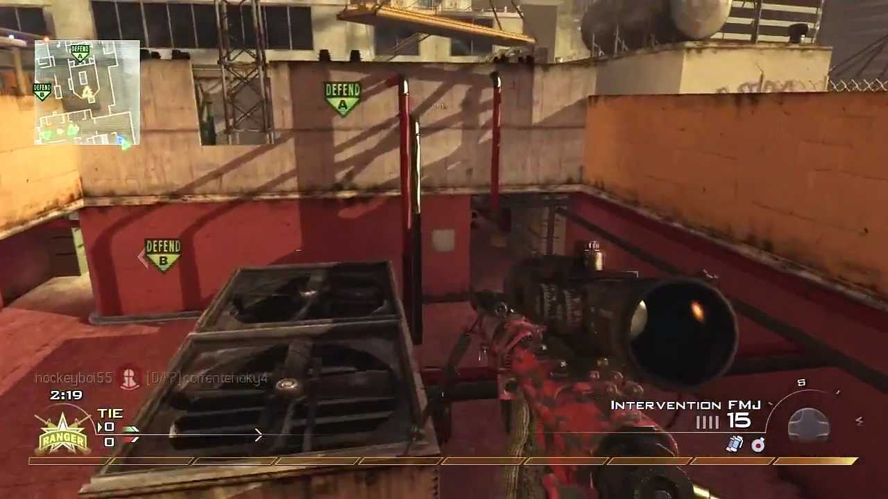 MW2: 18-2 Search and Destroy Sniping on High Rise Tips by Darth Nine