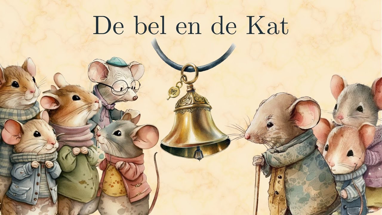 De bel en de kat  - Self Study Dutch Reading